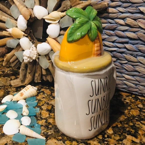 ✨ Tropical Sunrise Sunburn Sunset Rae Dunn Mug ✨ NWT ✨ - Picture 7 of 10